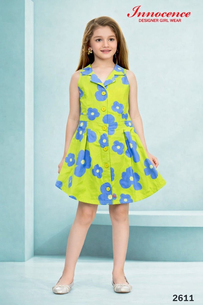 Girls Middy 2611 Green (18)